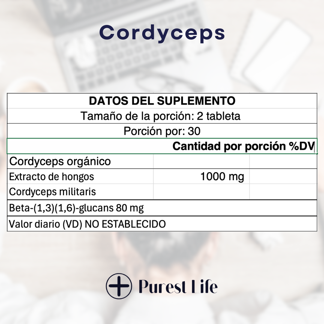 CORDYCEPS - 60 Cápsulas