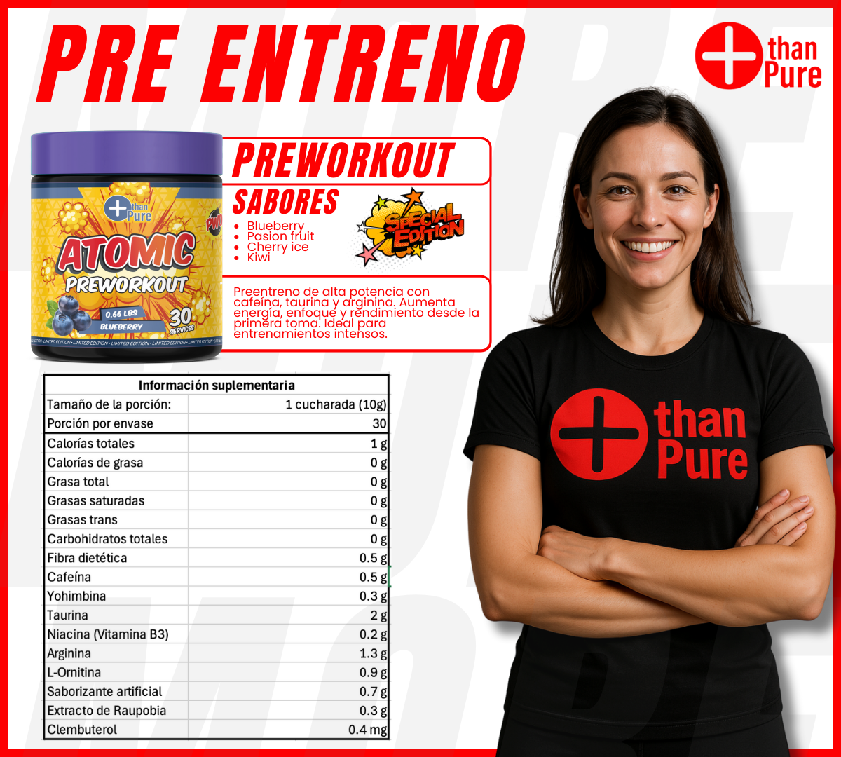 Atomic Preworkout 300g