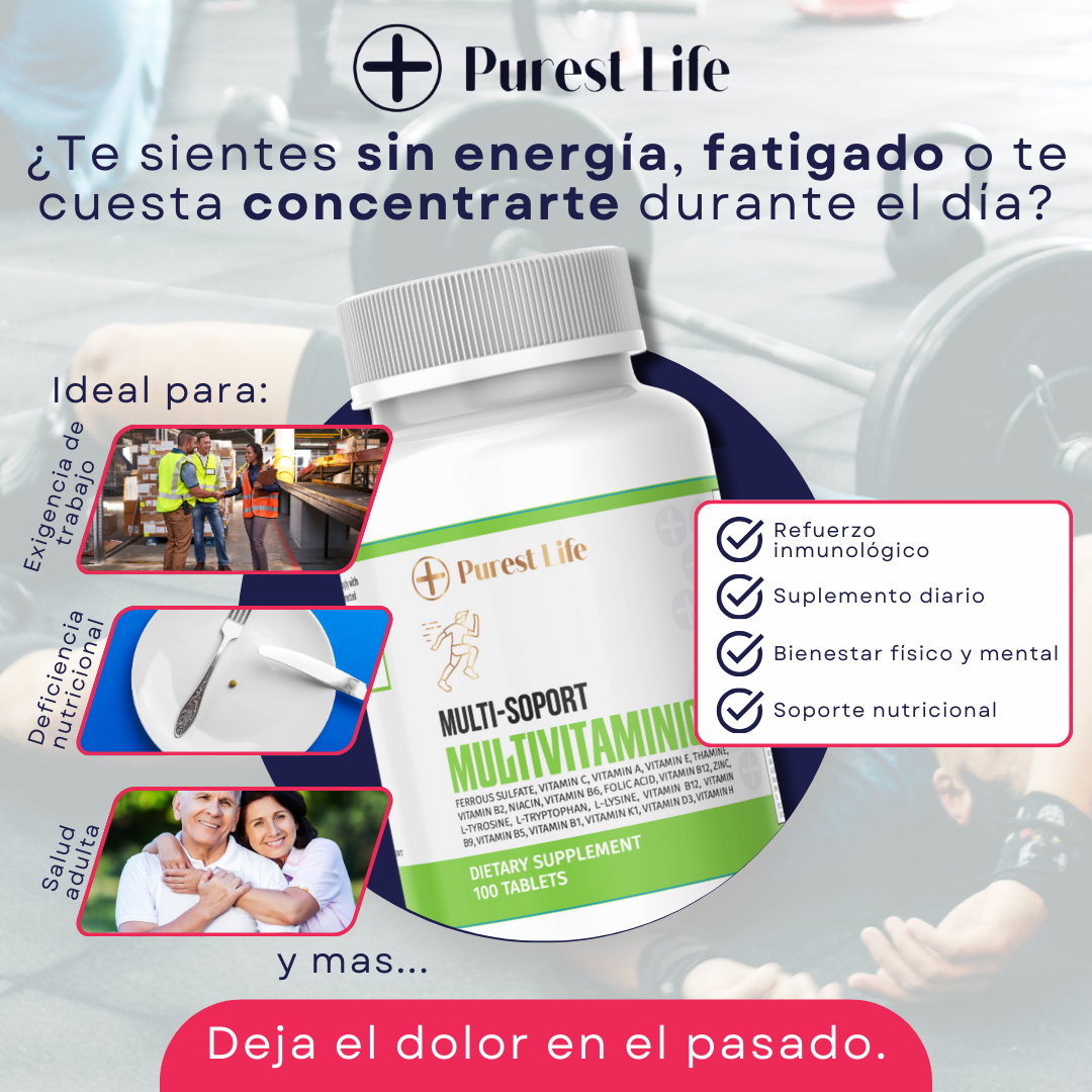 MULTIVITAMÍNICO - 100 Cápsulas