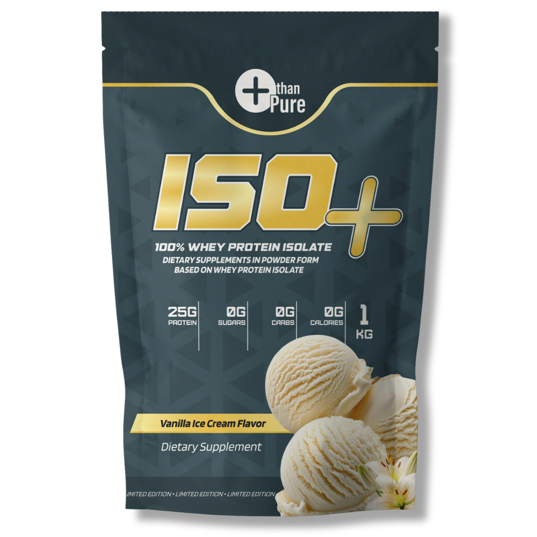 ISO+ Proteína Aislada de Suero More Than Pure sabor Vainilla