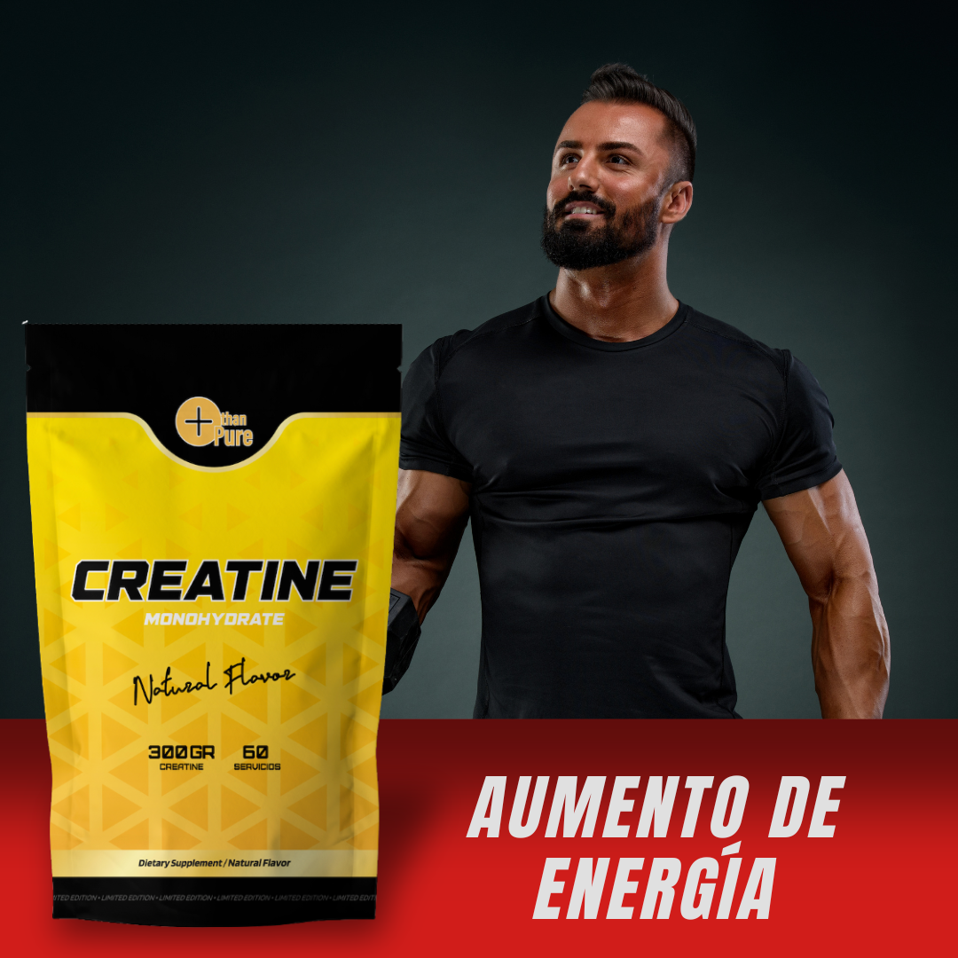 Kit Suplementación More Than Pure con ISO+ (1 kg) sabor vainilla y Creatina Monohidratada 300 g