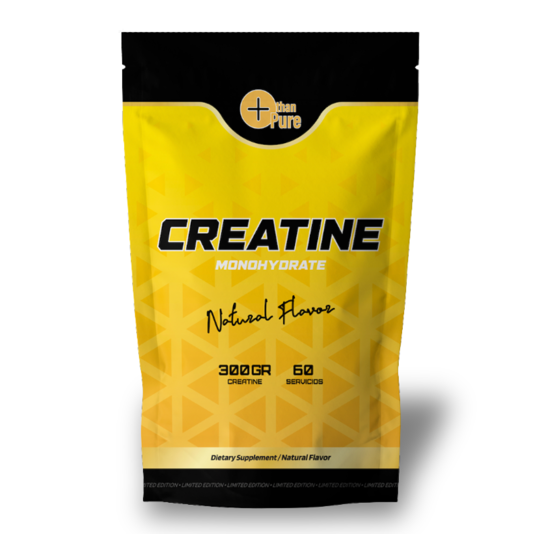 Creatina Monohidratada + More Than Pure + Natural Flavor + 300g