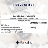 RESVERATROL - 60 Cápsulas