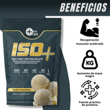 ISO+ Proteína Aislada de Suero More Than Pure sabor Vainilla